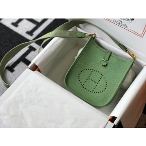 에르메스 미니 에블린 토고 송아지가죽 미러급 여자가방