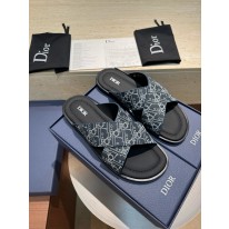 디올 남자 슬리퍼