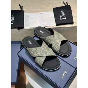 디올 남자 슬리퍼