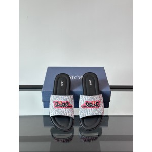디올 남자 슬리퍼