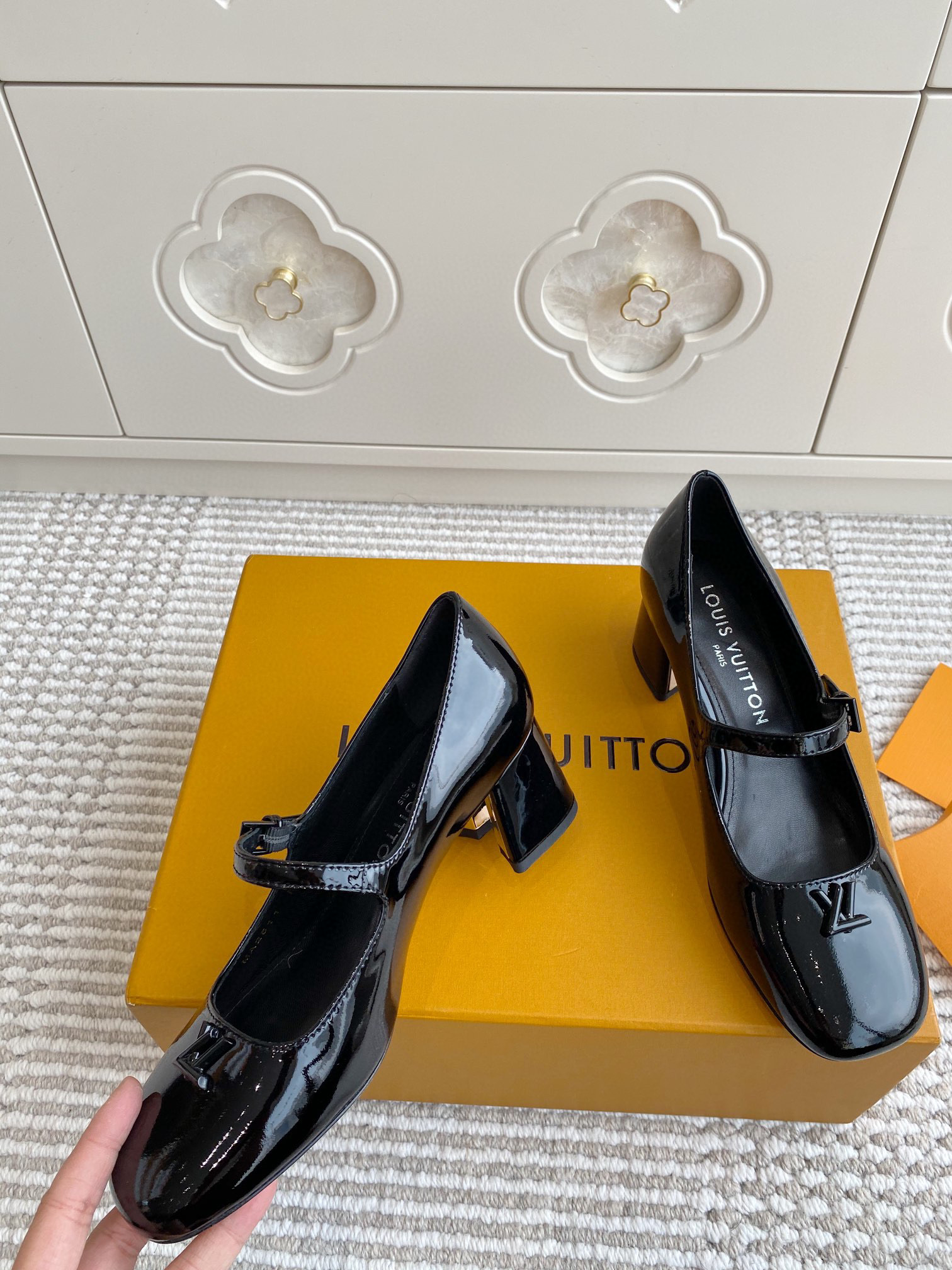 루이비통 여자 구두 5.5cm