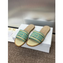 디올 여자 슬리퍼