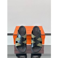 에르메스 남자 슬리퍼