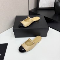 샤넬 여자 슬리퍼