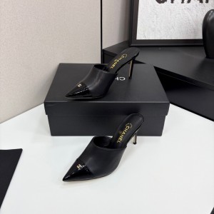 샤넬 여자 슬리퍼 8cm