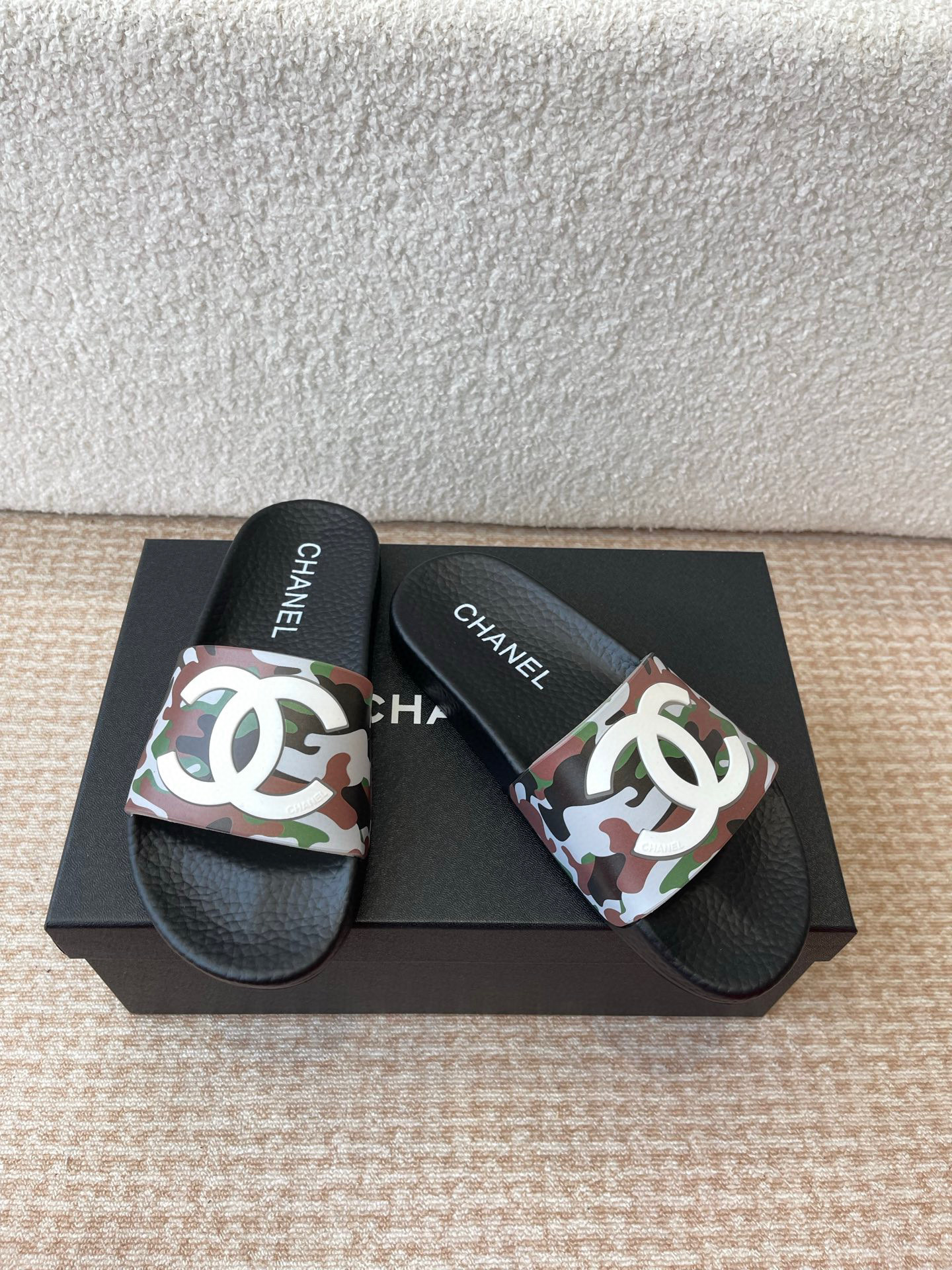 샤넬 여자 슬리퍼