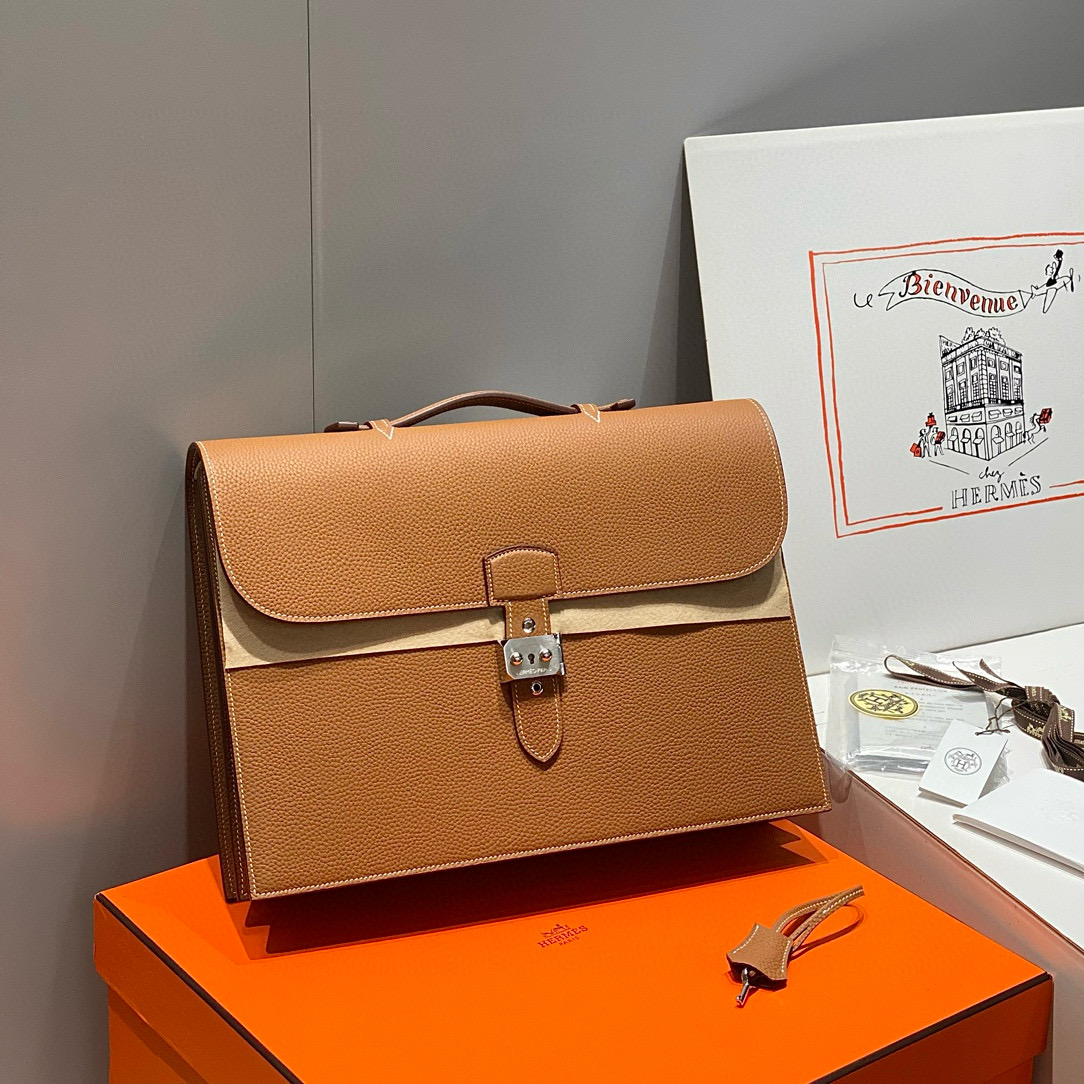 에르메스 사카데페슈 토트백 서류가방