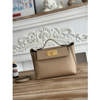 에르메스 켈리 미니 2424 에버컬러가죽/스위프트가죽 여자가방