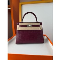 에르메스 켈리백 25 악어가죽 여자가방