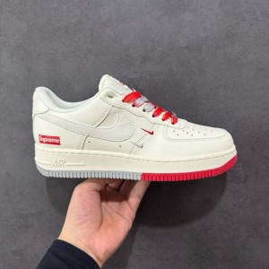 나이키 Supreme x Nk Air Force 1’07  남녀공용 신발 운동화 스니커즈