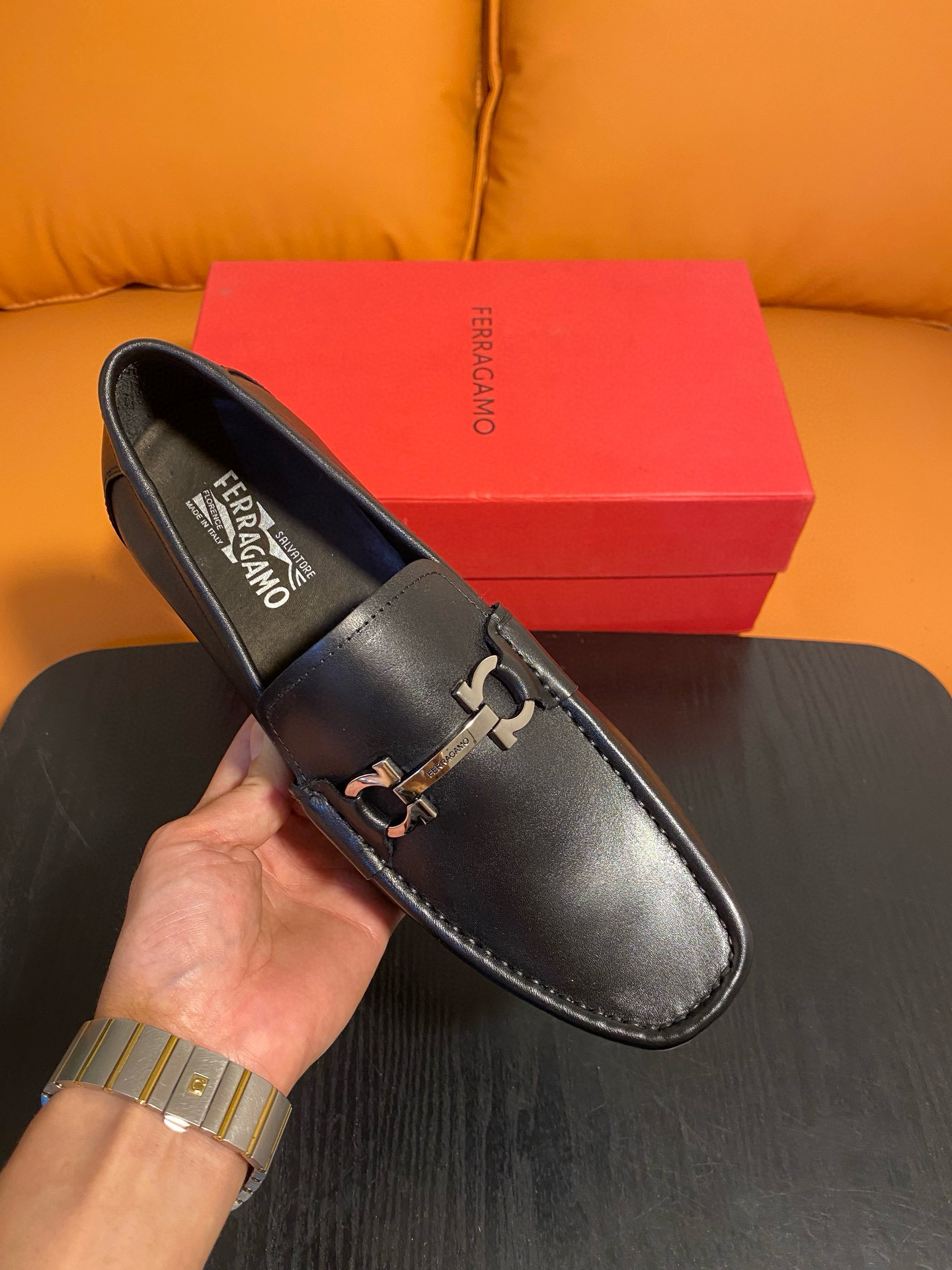 페라가모 남자 구두