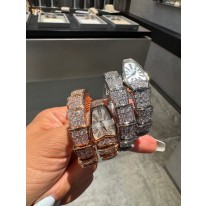 불가리 2칼라 미러급 여자시계