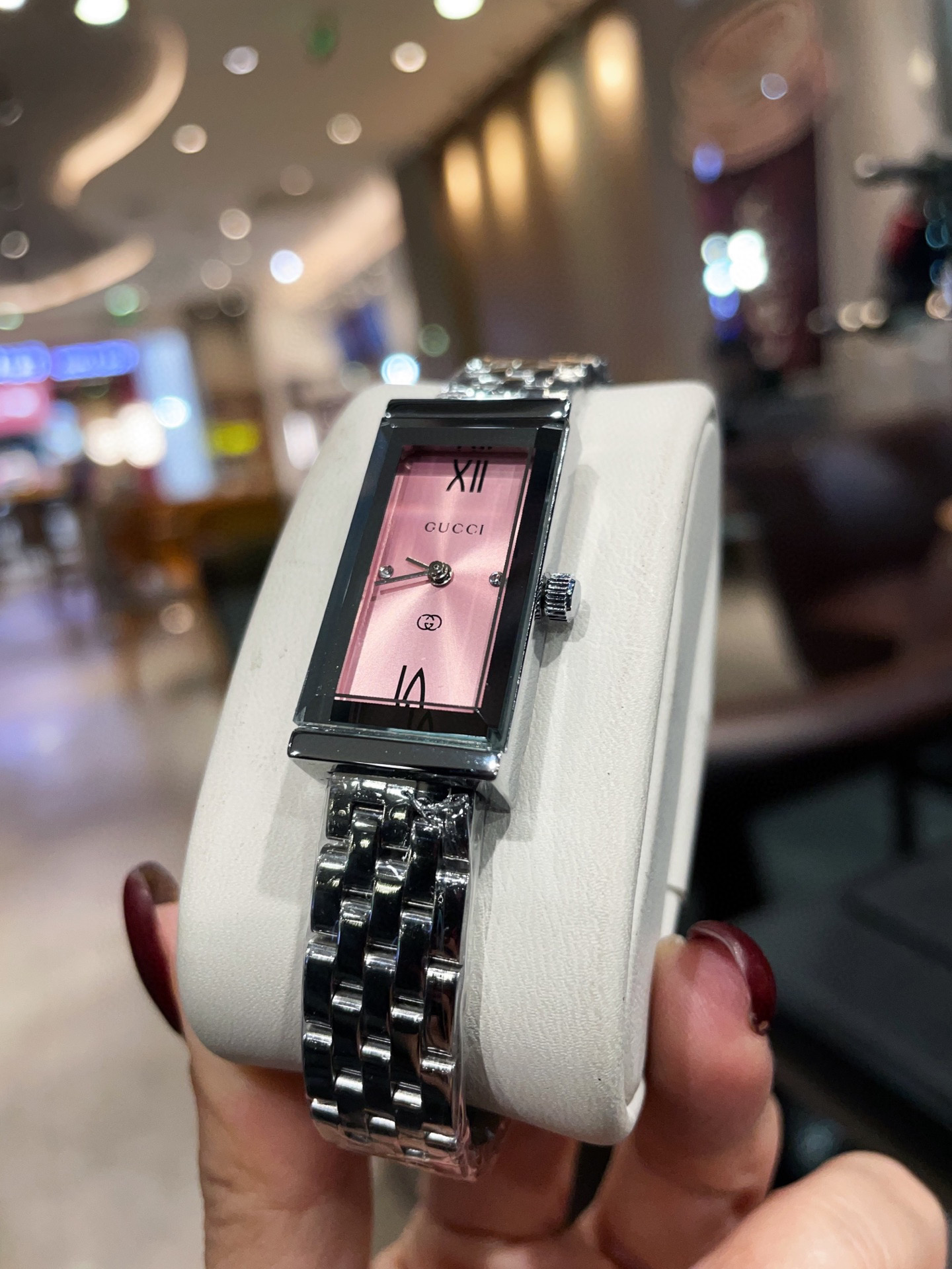 구찌 여자 시계