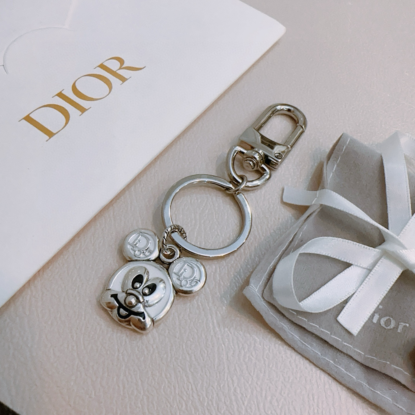 디올 열쇠고리 키링