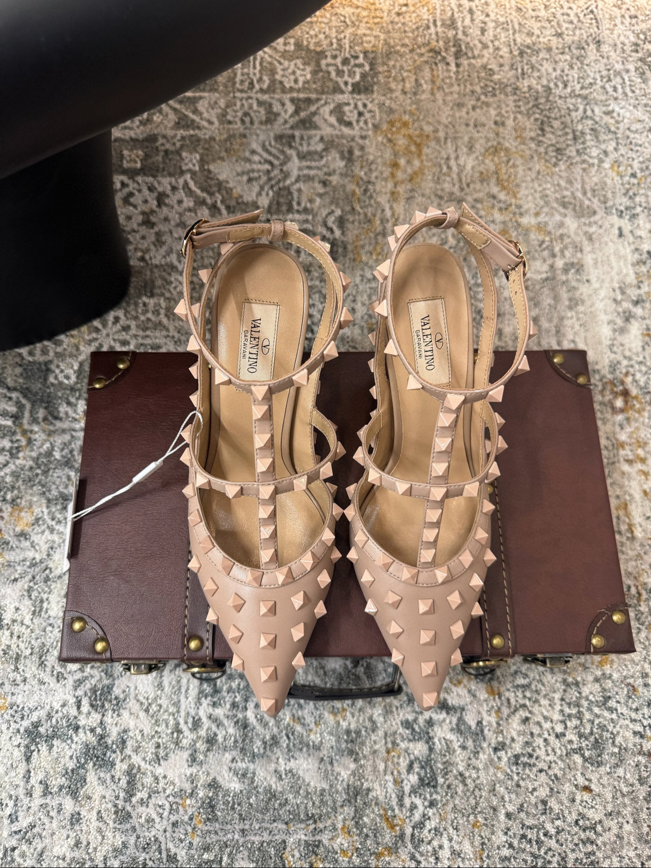 발렌티노 9.5cm 여자 신발 구두