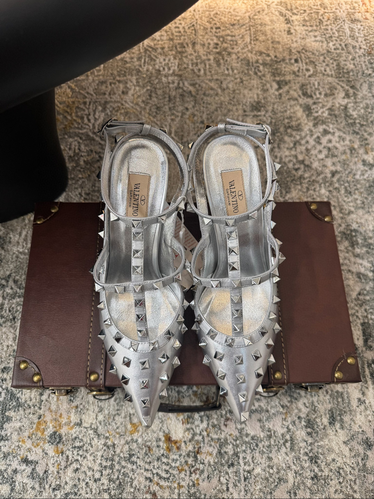 발렌티노 9.5cm 여자 신발 구두