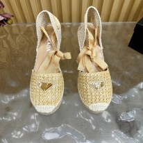 프라다 8.5cm 여자 신발 구두