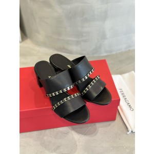 페라가모 5.5cm 여자 슬리퍼