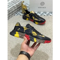 베르사체 남자 스니커즈 신발 운동화