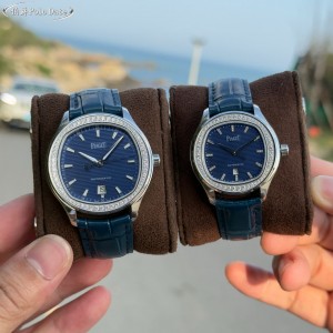 피아제 TW공장 미러급 남여커플시계