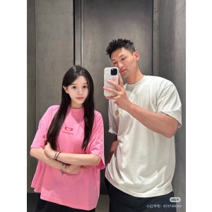 발렌시아가 남녀공용 반팔티