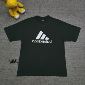 발렌시아가 남녀공용 반팔티