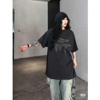 발렌시아가 남녀공용 반팔티