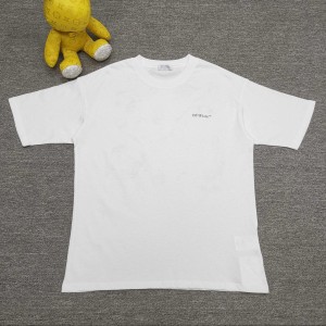 오프화이트 남녀공용 반팔티