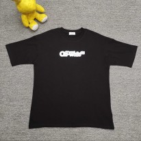 오프화이트 남녀공용 반팔티