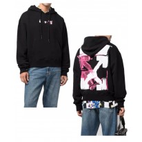 오프화이트 남녀공용 후드티 맨투맨