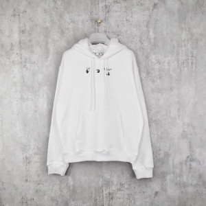 오프화이트 남녀공용 후드티 맨투맨