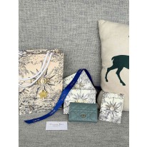 디올 S5132UWHC_M30G 여자 카드지갑 머니클립