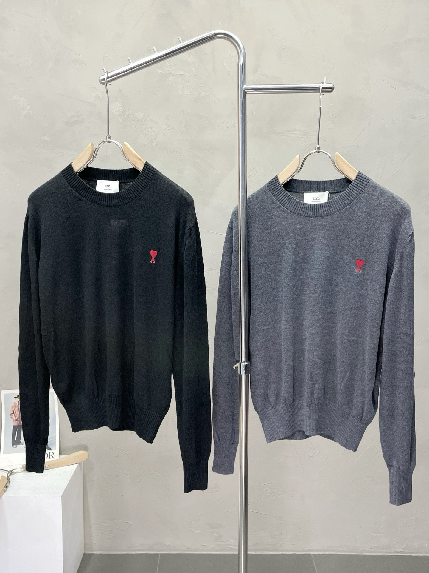 아미 아미리 남자 니트