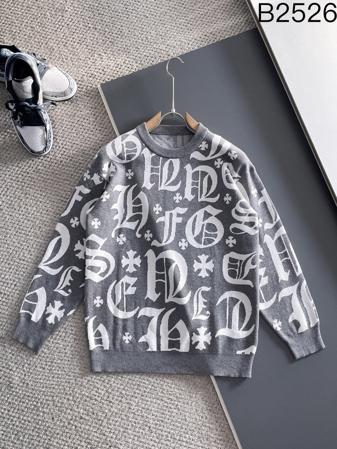 크롬하츠 남자 니트