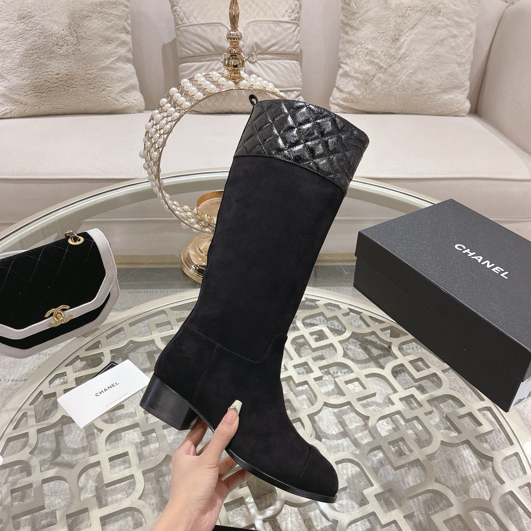 샤넬 3.5cm 여자 부츠