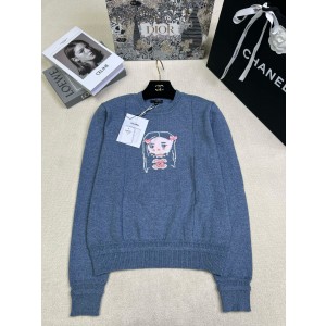 샤넬 여자 니트