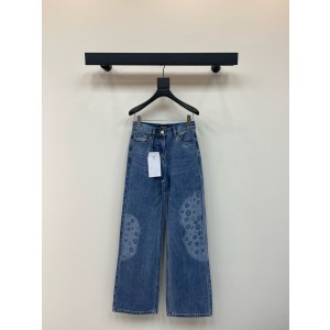 샤넬 여자 청바지