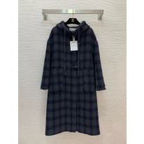 디올 여자 양모 코트