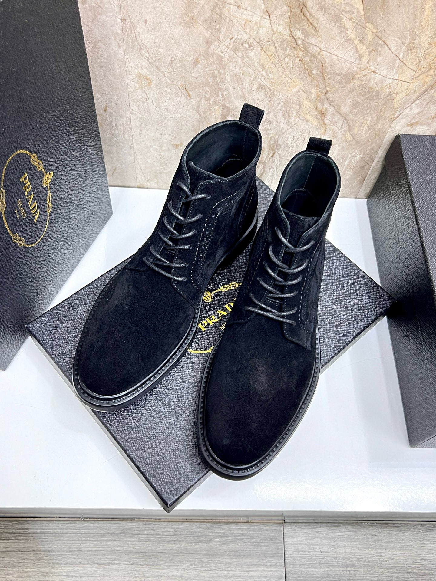 프라다 남자 부츠