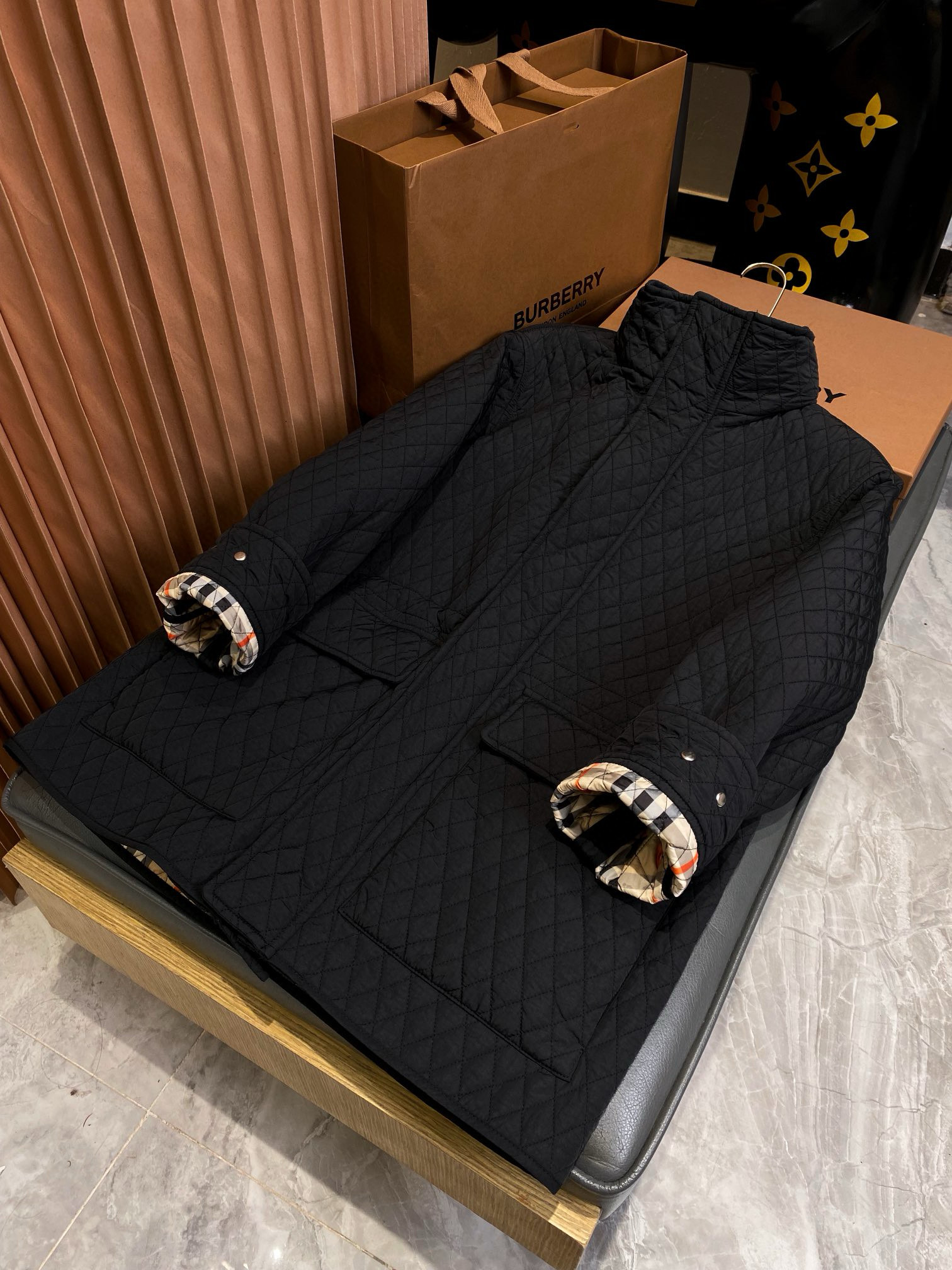 버버리 여자 코트