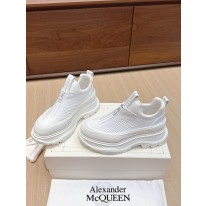 알렉산더 맥퀸 4CM 남여공용 부츠