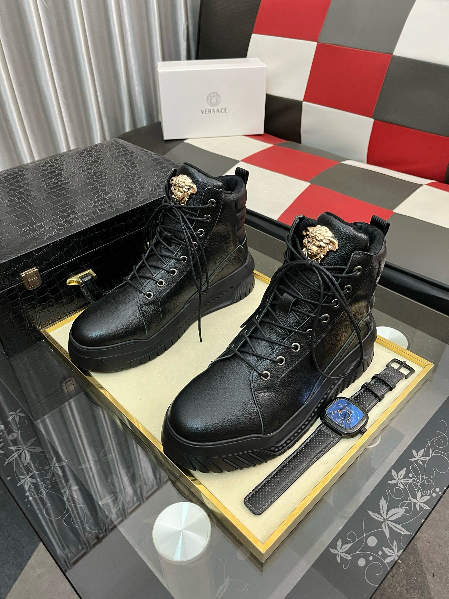 베르사체 남자 부츠