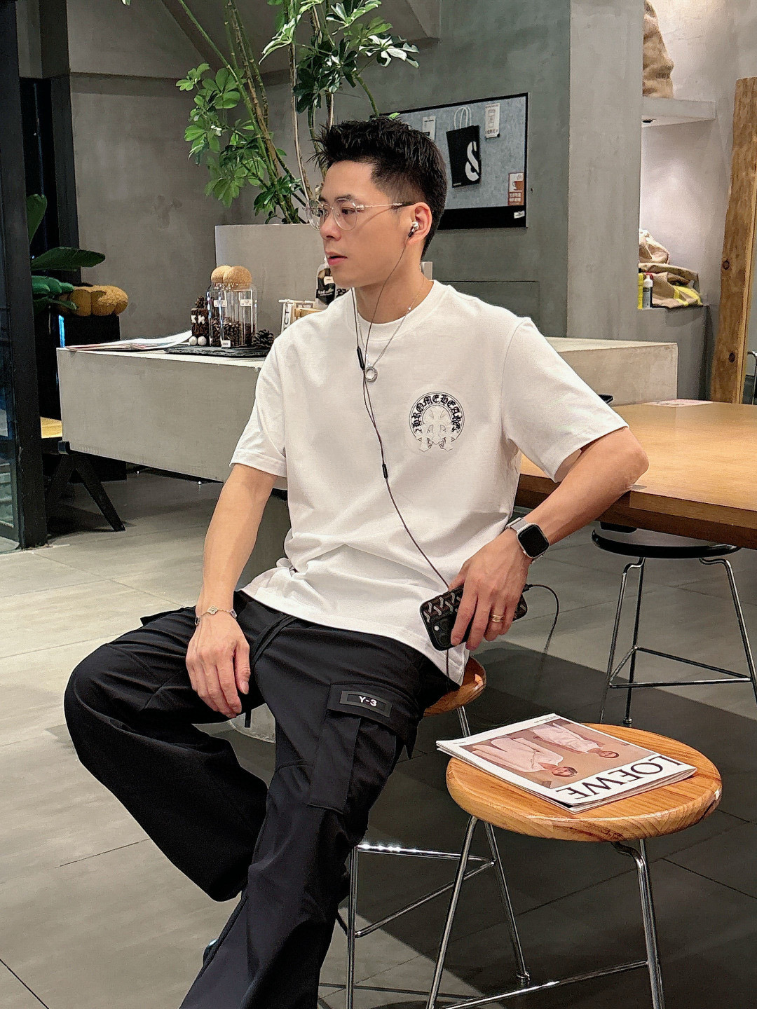 크롬하츠 남자 반팔티