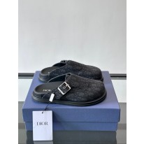디올 남자 슬리퍼