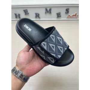 디올 남자 슬리퍼