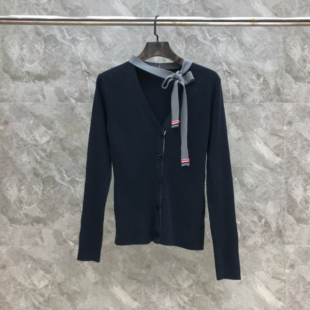 톰브라운 여자 가디건