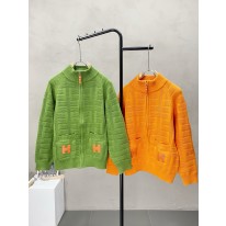 에르메스 2컬러 남자 가디건