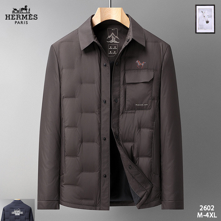 에르메스 3컬러 남자 패딩